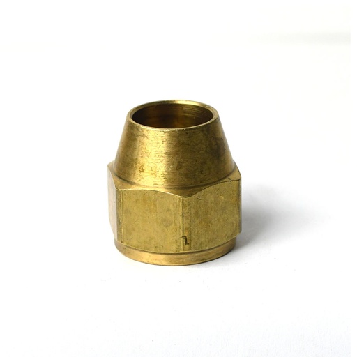 1108-T #41-F 5/8" Brass Flare Nut
