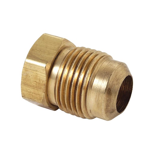 1224-T 39-F 5/8" Brass Flare Plug