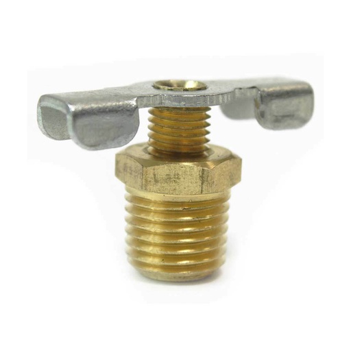1231-T #321-C 1/4" NPT Male Drain Cock Valve (VP41)