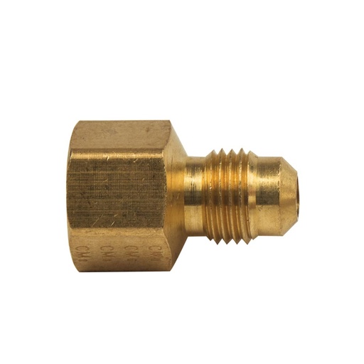 1311-T 46-F 5/16"x 1/4" Brass Flare FIP Adapter