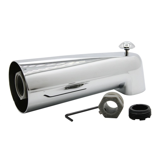 1406-T Fit-All Bathtub Spout - Extra Long - Chrome