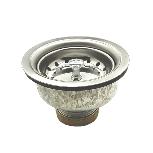 1416-T 3-1/2 Inch Double Cup Kitchen Sink Strainer Assembly