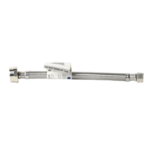 1441-T 3/8" Comp x 7/8" Ballcock x 16" Long Stainless Steel Toilet Riser