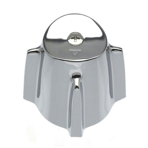 1497-T Price Pfister Large Contempra Tub Shower Faucet Handle - Chrome Metal - DIVERTER - 88387