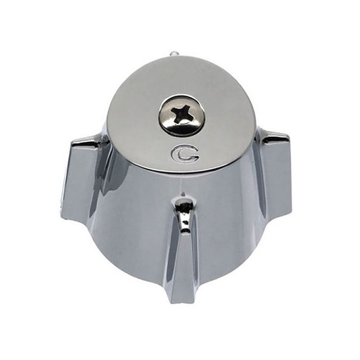1498-T Price Pfister Small Contempra Tub Shower Faucet Handle - Chrome Metal - COLD
