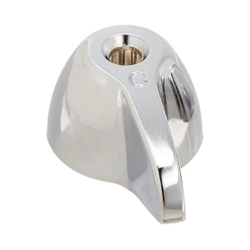 1501-T Price Pfister Small Canopy Tub Shower Faucet Handle - Chrome Metal - COLD
