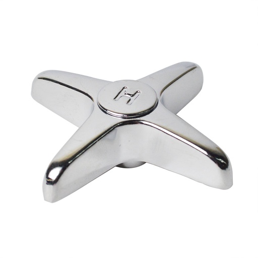 1504-T Price Pfister Beaux Art Tub Shower Faucet Cross Handle - Chrome Metal - HOT
