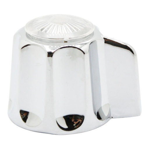 1542-T Gerber Lavatory Faucet Handle (Hot / Cold Buttons) - Chrome - HL-101MB