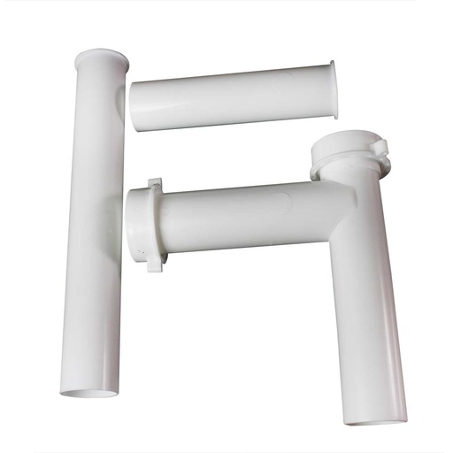 1669-T 1-1/2"  PVC End Outlet Adjustable / Telescoping Disposal Kit