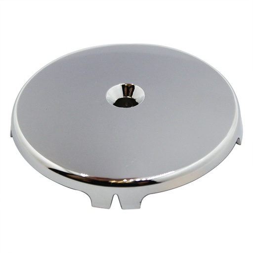 1689-T Single Hole Overflow Plate with Conversion Bracket for Bathtub Drain - Chrome - 89052