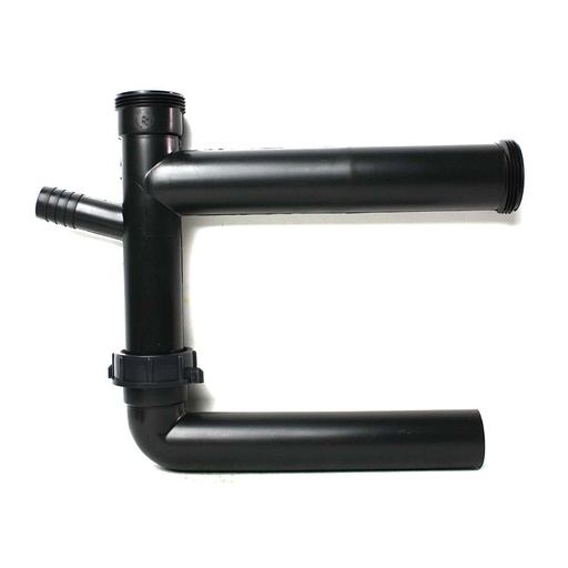 2179-T 1-1/2" x 16" ABS Telescopic End Outlet Branch Tailpiece Universal Sink Waste with Direct Connect & Slip Joint Connect - (4) Slip Joint Washers (2) Direct Connect Washers