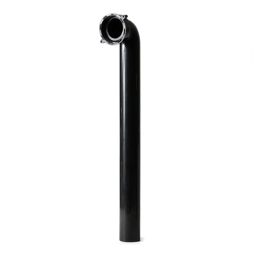 2181-T 1-1/2" x 15" ABS Flanged Waste Bend with Direct Connect Nut and Washer