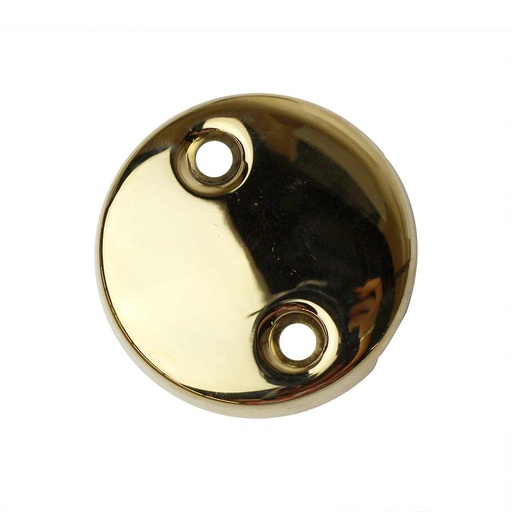 2212-T PB 2 HOLE FACE PLATE