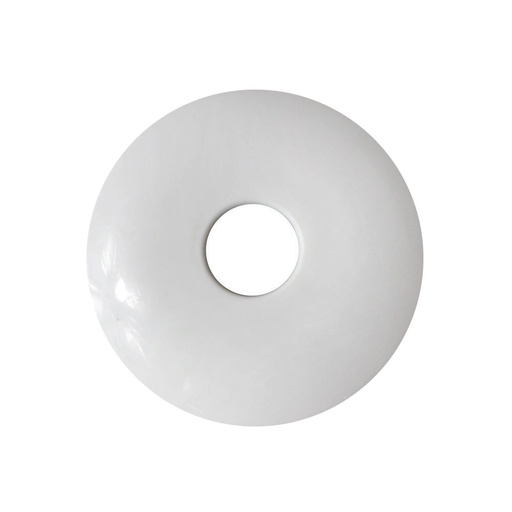 2253-T 5/8" O.D. Escutcheon / Flange - White (Plastic) 