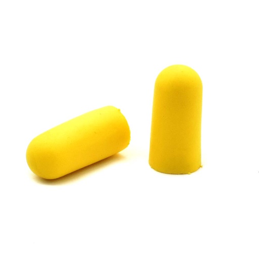 Ultra Soft Foam Earplugs, 200 Pairs/BOX - 32dB NRR - Yellow Color