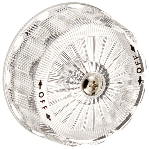 2560-T Volume Control Knob Faucet Handle for Mixet Faucets in Clear - 88201