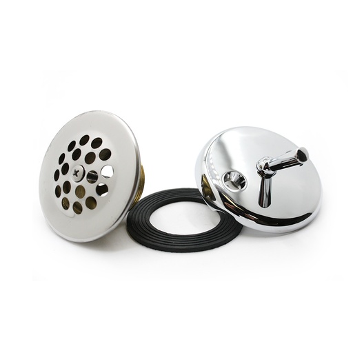 2701-T Trip Lever Bath Tub Drain and Overflow Trim Kit - Chrome - 80977