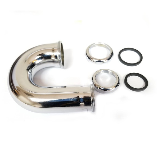 2809-T 1-1/2" X 1-1/4" J-Bend - 17 Gauge