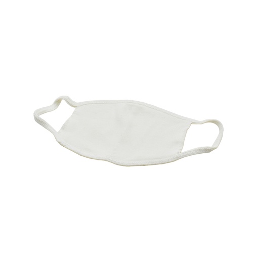 Reusable Face Masks - 100% Cotton - WHITE