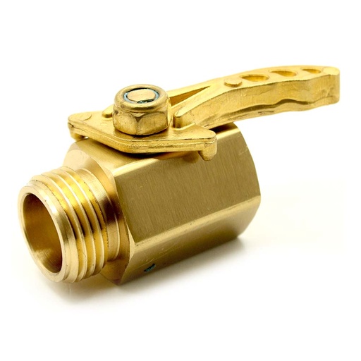 3380-T Heavy Duty 3/4" Brass Garden Hose Shut Off Valve