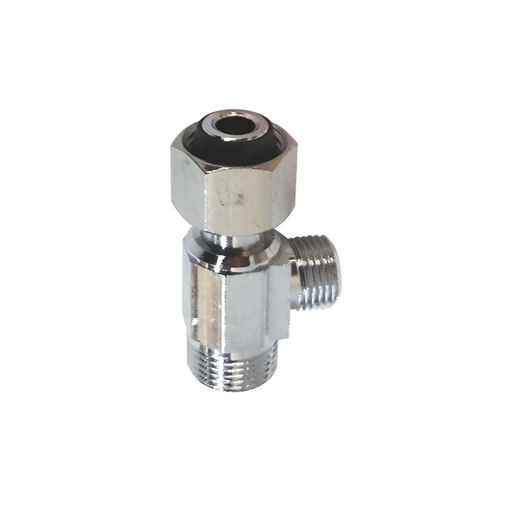 5475-T 3/8" Female Comp. x 3/8" Comp.  x 1/4" Comp.  Extender Tee (4400475)