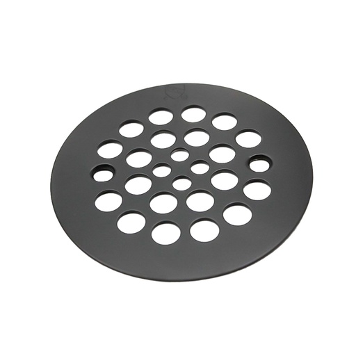 5899-T 4-1/4" OD Brass Shower Strainer Grid with Screws - ORB