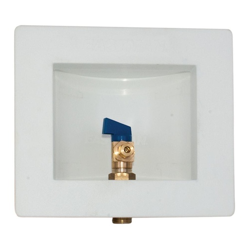 PLASTIC ICE-MAKER BOX W/VALVE