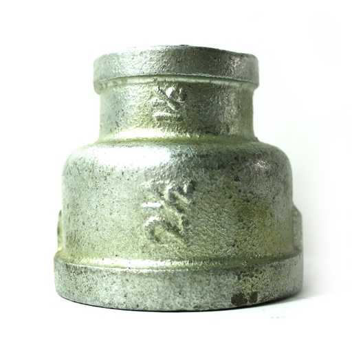 2-1/2" x 1-1/2" Galvanized Steel Reducer