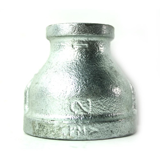 2" x 1" Galvanized Steel Reducer Coupling