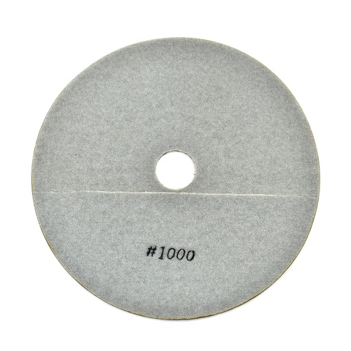7" Wet Diamond Polishing Pad, 3mm - 1000 Grit
