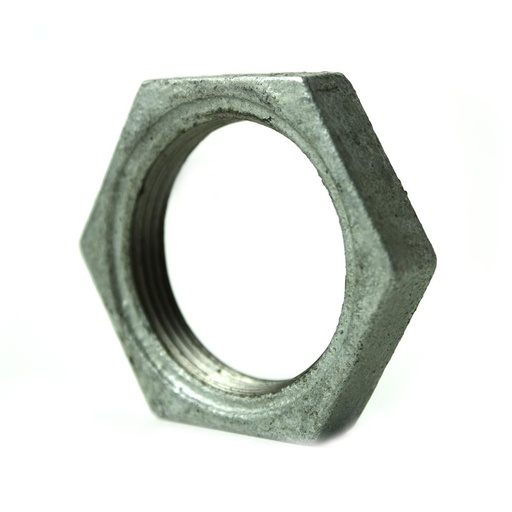 1-1/4" Galvanized Steel Hex Locknut

