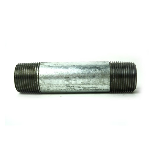 1/2" x 4" Galvanized Steel Right/Left Hand Nipple