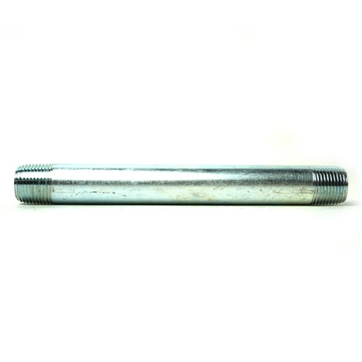 3/8" x 6" Galvanized Steel Nipple