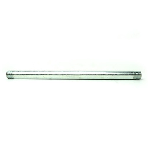 3/8" x 10" Galvanized Steel Nipple