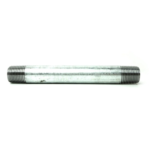 1/2" x 8" Galvanized Steel Nipple