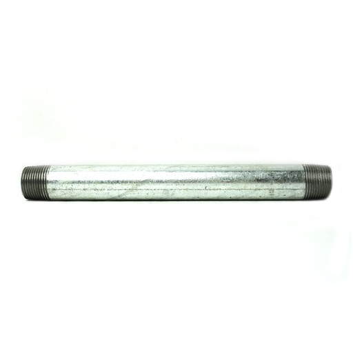 3/4"x 10" Galvanized Steel Nipple
