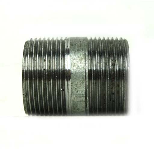 1-1/4" x 2" Galvanized Steel Nipple
