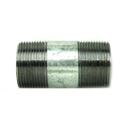 1-1/4" x 3" Galvanized Steel Nipple
