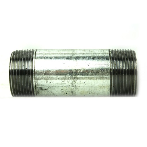 1-1/4" x 4-1/2" Galvanized Steel Nipple
