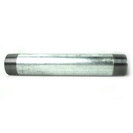1-1/2" x 10" Galvanized Steel Nipple