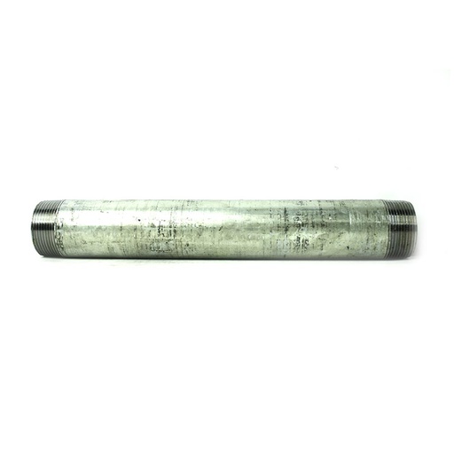 1-1/2" x 12" Galvanized Steel Nipple