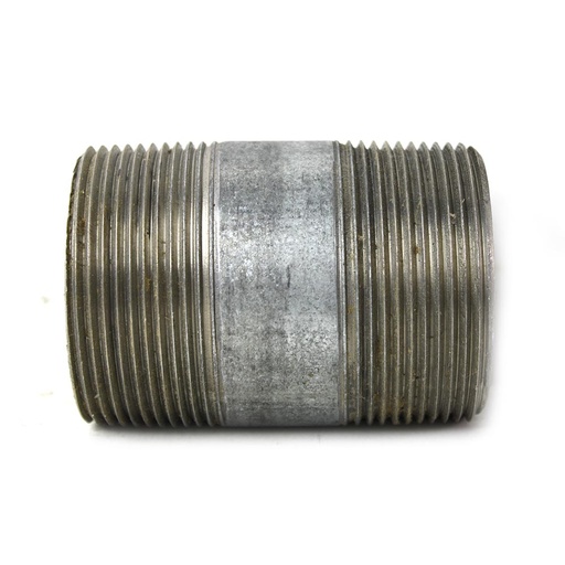 2-1/2" x 4" Galvanized Steel Nipple