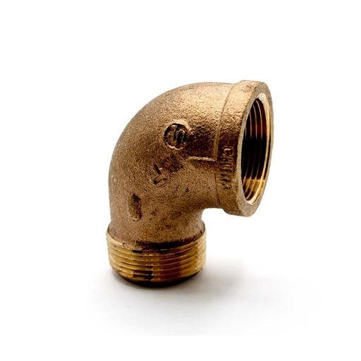 1-1/2" 90 Brass Street Elbow