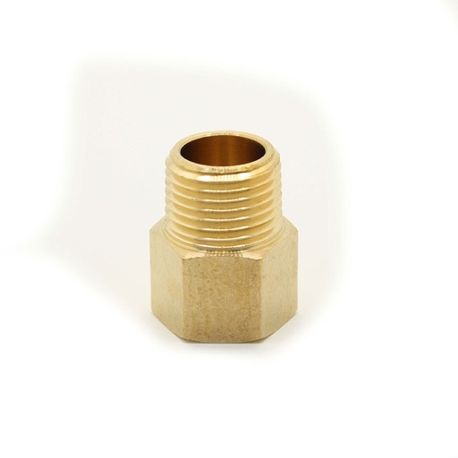 1/4" FIP x 1/4" MIP Brass Extender - FB404