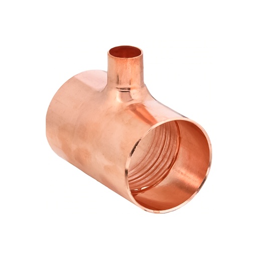 1" X 1" X 3/4" Copper Reducing Tee