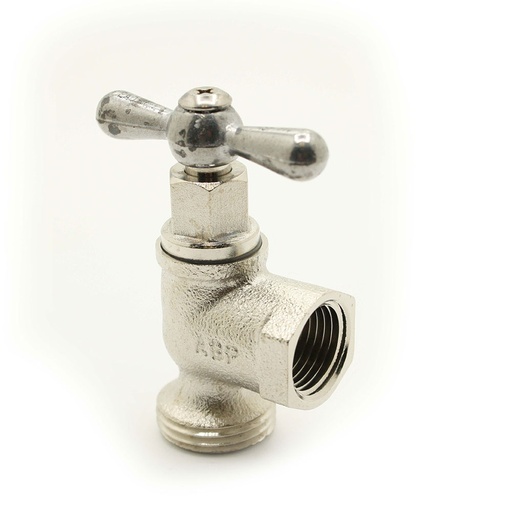 249 - 1/2 FIP x 3/4 GHT Top Handle Washing Machine Valve