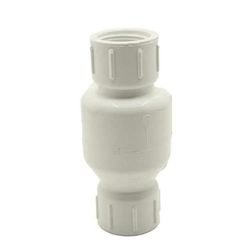 1/2" Threaded PVC Swing Check Valve