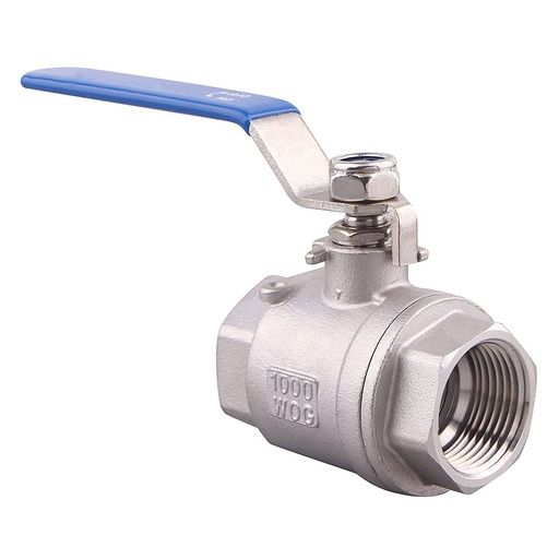 1" Stainless Steel 304 Ball Valve - 1000 WOG