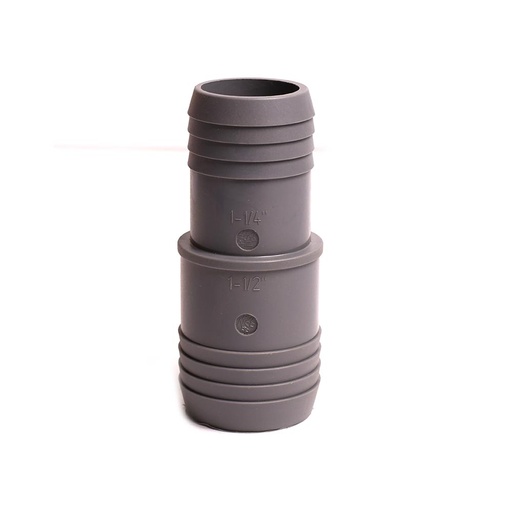 1-1/2" x 1-1/4" Poly Insert Reducer Coupling
