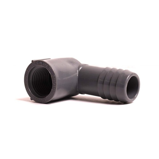 3/4" x 1/2" Poly Insert Combination Elbow